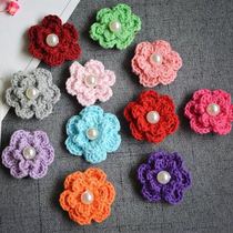 Handmade 3CM pet cat dog crochet safe broken hair clip should you be so cute?