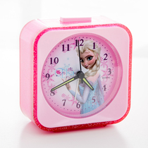 Ice Chic Edge Aisha Cartoon Children Mute Little Alarm Clock Bedroom Cute Creative Alarm Clock Fashion Alarm Clock
