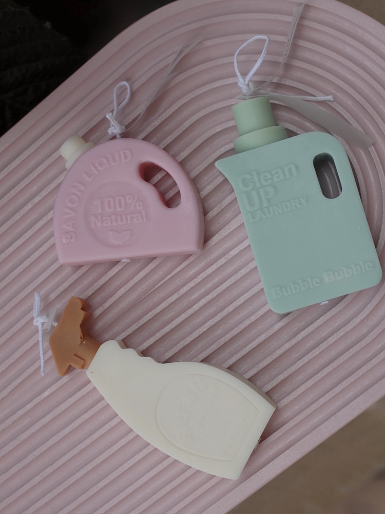 After Sale No Supplements Cleaning Series Defilers Cleaning Fine Laundry Liquid Fragrant Lavender Silicone Mold Pendulum