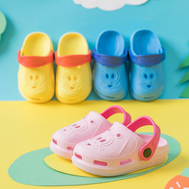 Boys baby slippers 1-3 years old 6 summer children children soft-soled non-slip bathroom hole shoes Girls beach shoes