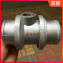 2 inch and a half 3 inch to 1 inch aluminum alloy tee water belt joint farmland irrigation equipment for mobile sprinkler irrigation