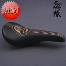 Bicycle field car new seat bag with v-piece dead fly cushion retro leather seat bag soft and comfortable