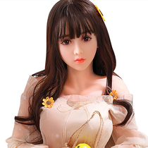 Solid doll Silicone inflatable doll Real male hand-made female plug-in air doll Adult sex doll