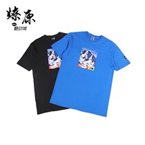 Supreme 17FW The North Face TNF Mountain North Face joint Snow Mountain short sleeve T-shirt