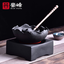 Haofeng volcanic stone tea cooker old tea kung fu tea set Black Tea Tea Bowl home warm tea appliance electric pottery stove household