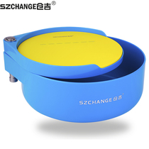 New Kurayoshi loose gun basin Pull bait plate Open bait bait box mixed bait basin Black pit competitive floating water line strong magnetic