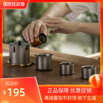 keith armor pure titanium outdoor kettle titanium tea pot coffee maker travel convenient tea set titanium pot TI3924