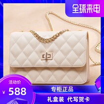 Hong Kong niche light luxury women bag 2021 new fashion versatile temperament advanced sense leather chain shoulder bag