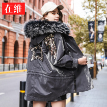 European goods Parker womens 2019 winter new hooded detachable liner tide brand parka womens fur coat