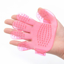 Pet Bath Brush Dogs Massage Gloves Palm Five Finger Brush Cat Cat Bath Clean Pet Supplies Kitty Bath