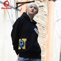 DEVIL NUT Tide brand demon men and women couples casual retro long-sleeved pullover sweater-Season ANT