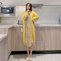 Pregnant woman Liondress Spring suit Fashion style 2022 new spring clothing net red ocean spring and autumn in two sets of skirts