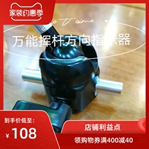 Multi-function golf practice teaching beginner hardcore wooden pole adjustable angle direction indication swing artifact