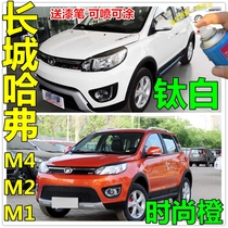 Great Wall Haver M4 M2 M1 car scratch repair self-painting paint pen Starlight silver titanium white fashion orange paint