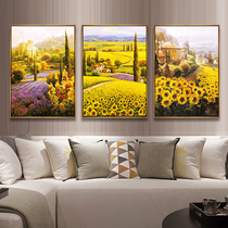 Sunflower Diamond painting full of diamond embroidered restaurant simple modern patch cross stitch 2019 new living room tripchin