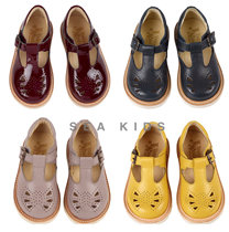 Special spot young soles British handmade childrens shoes new imported wild cowhide leather vintage shoes