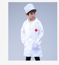 Play nurse White coat Kindergarten career experience Performance suit Family overalls Doctor children