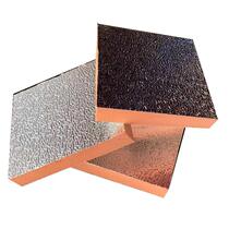 20mm double-sided aluminum foil air conditioning composite board Thermal insulation extruded board class A fire phenolic board duct board sample