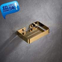 Soap household soap soap box toilet wall soap punch dish new bathroom 304 stainless steel frame free