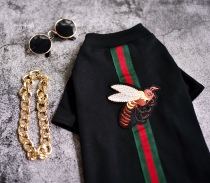 YH-Tide Cards Fashion GU Stereos Embroidery Stuffed Panda with cashless cat spring and autumn clothes German cat clothes