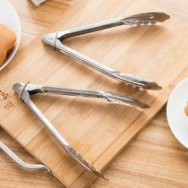 Fried iron plate steak barbecue grilled fish clip kitchen stainless steel household thickened food bread clip barbecue carbon clip