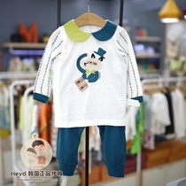 Direct mail moimoln Korea Small Cloud 2021 autumn children long sleeve underwear set nnnn19
