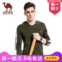 Camel Camel Autumn Pullover Sweater V-neck Straight Men Korean Men Mens Knit D7H400402