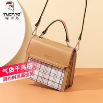 Woodpecker bag womens bag New 2021 fashion shoulder bag ins foreign style shoulder bag tide Hand bag Womens Small bag
