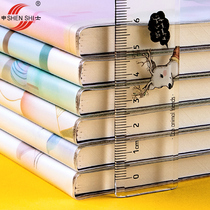 Cartoon b5 rubber sleeve simple University diary notepad super thick thick notebook a5 art exquisite cute girl Heart Art exquisite postgraduate entrance notebook simple literature