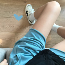 Pregnant womens shorts womens summer wear pants spring and summer loose pregnant womens pants summer thin five-point pants spring and summer leggings