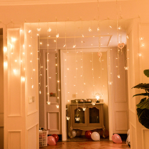 Valentines Day colored lights Flashing lights String lights Star lights Room love decoration Hanging lights Proposal decoration Creative supplies Confession