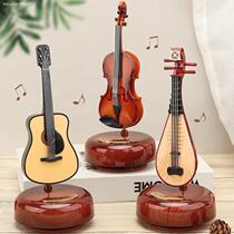 * Violin model fits a violin rotating music box guitar box for a Christmas present for boys and girls