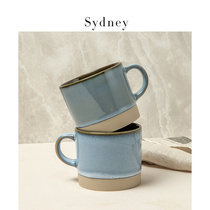 Carote Carote creative retro color matching mug large capacity ceramic cup home high value coffee cup