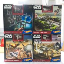 Hot Wheels Collectors Edition Star Wars Alloy Sports Car Fighter Model The Last Jedi Millennium Falcon