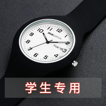 Childrens watches male junior high school students boys female electronic waterproof mechanical pointer boy trend only look at time