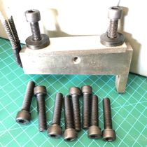 Computer cutting machine accessories cutting machine knife seat screw 988 cooling and heat cutting cutting knife screw fast Poly card