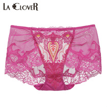 (New color limited)LACLOVER Lady Liberty series Lace embroidery womens boxer LC23JL1