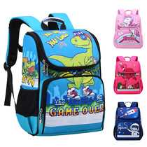 Han version of childrens school school boy elementary school children light one to three fourth fifth-grade 4-6 kindergarten boys backpack