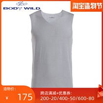 Baodi Weide new fleece thick wide shoulder base top mens incognito warm vest ZBN11LI1