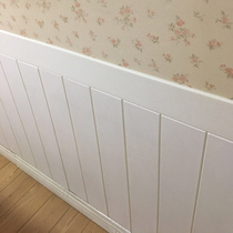 Wall decoration wallpaper anti-collision wall skirt ceiling ceiling three-dimensional waterproof guard plate waistline rental room renovation wallpaper