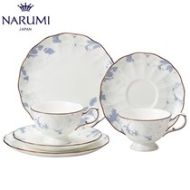 Japan NARUMI Narumi Rose Blanche Double Afternoon Tea Set Bone China 52187-23122