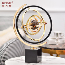 Light extravaganza Marble Globe home pendulum Creative Living room Book room Wine Cabinet Office Tabletop Decorations