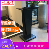 Creative welcome station reception podium fashion hotel desk cashier counter reception platform speech desk