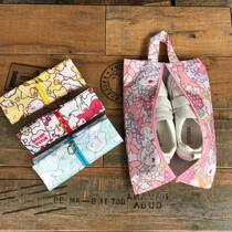 Shoes Bag Shoes Cashier Bags Cartoon Travel Shoes Cover Waterproof Oxford Bucute Shoes Box Dust-Proof Shoes Bag