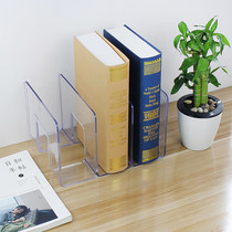 Han Style Thickening transparent acrylic File Frame File Bar Creative Wrestling File Box Office Supplies Information Shelf