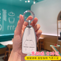 Suitable for red flag key set Red flag H7 HS5 HS7 high-grade car key bag buckle shell men and women