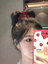 zoozmini Korean bow clip back head hairpin female large plate hair clip hairpin shark clip headdress