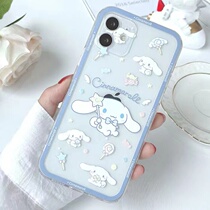 Apple 13 mobile phone shell iPhone12 protective sleeve Three Liull pro Yugui dog 11 anti-fall max lens full package suitable for xr advanced senses xs new small crowdshell womens tennis red cartoon can