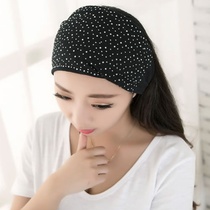 Baotou wide-brimmed hairband Cotton belt drill hair bandana headband Moon yoga movement sweat-absorbing thin hair hair