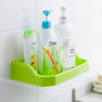 Household kitchen seasoning bottle jar shelf toiletries absorbent plastic wall-mounted non-perforated waterproof and moisture-proof